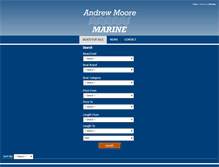Tablet Screenshot of andrewmooremarine.com.au